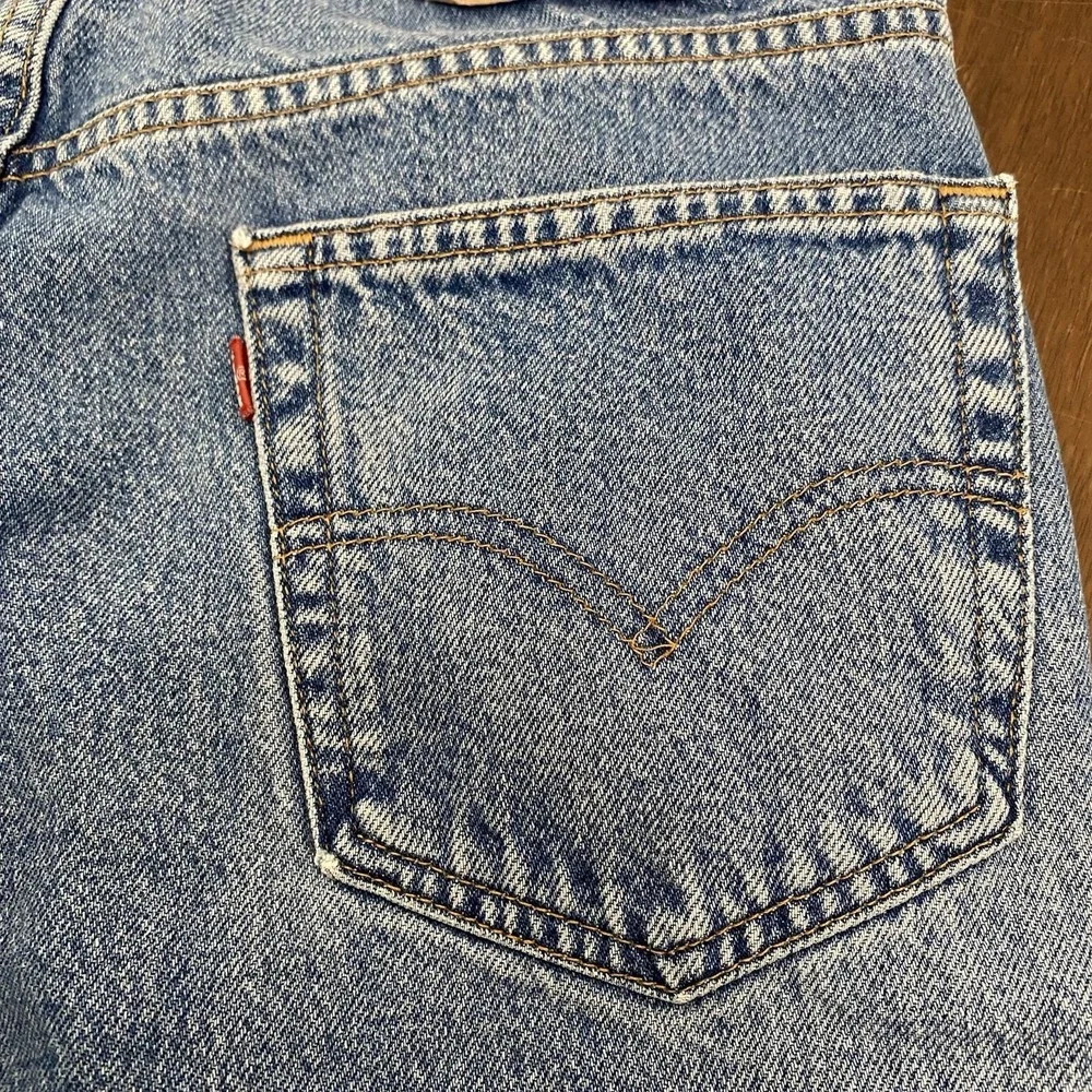VTG 1999 Levi's 550 Jeans Men's 34x29 Blue Relaxed Fit Straight Leg Denim Y2K